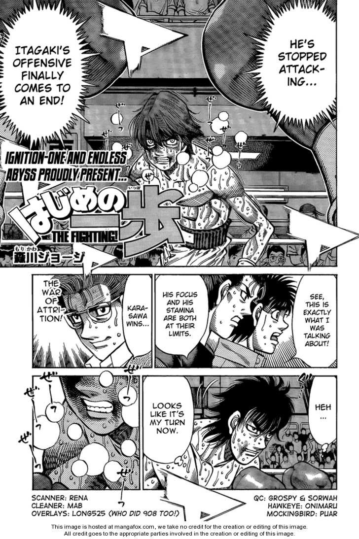 Hajime no Ippo Chapter 910 3